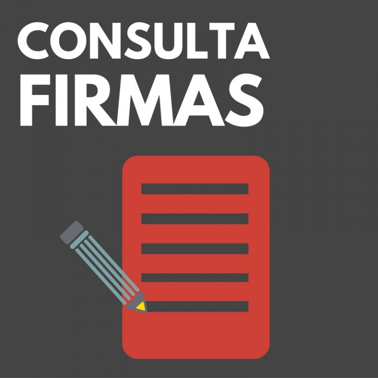 Consultar Firmas